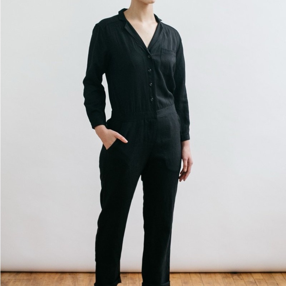 Bridge and Burn Simon Jumpsuit Black Size Small